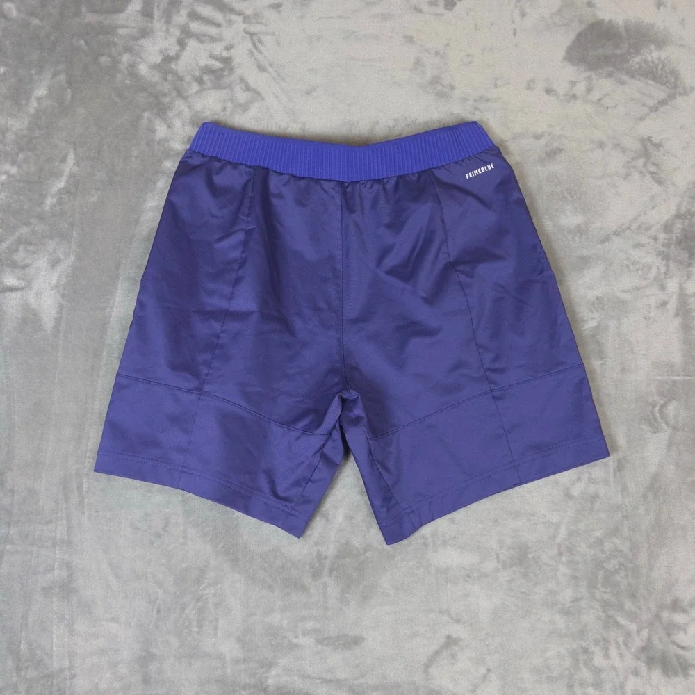 Adidas Shorts Mens Medium Purple Primeblue Athletic Gym GH7692 Training Workout